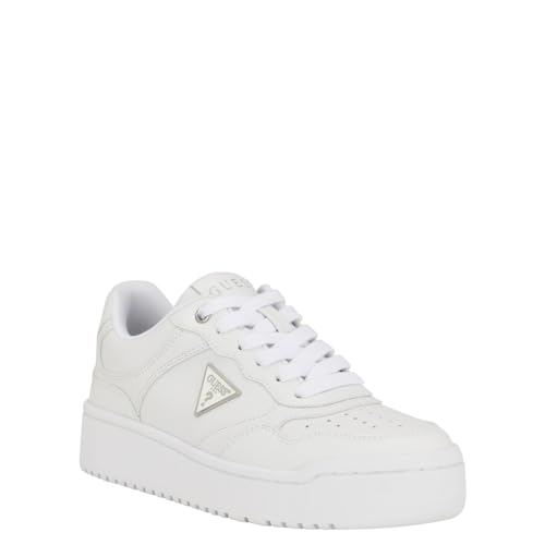 GUESS Damen Miram Sneaker, Weiß 140, 36 EU von GUESS