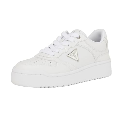 GUESS Damen Miram Sneaker, Weiß 140, 37 EU von GUESS