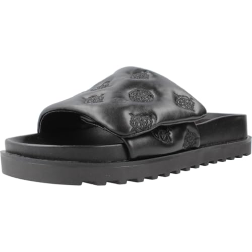 GUESS Damen Pantoletten Schwarz Synthetik, Größe:37, Farbauswahl:schwarz GUESS Damen Pantoletten Schwarz Synthetik, Größe:37, Farbauswahl:schwarz von GUESS