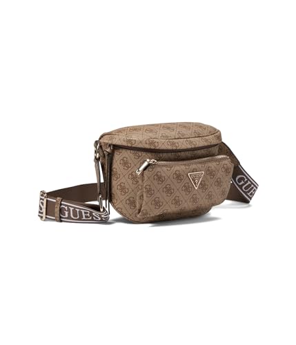 GUESS Damen Power Play Sling Tragetasche, Gürteltasche, Hüfttasche, Latte-Logo von GUESS