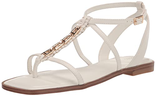 GUESS Damen Raima Sandale, Weiß 140, 36.5 EU von GUESS