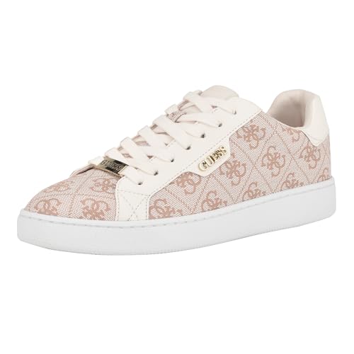 GUESS Damen Renzy Sneaker, Dark Natural 124, 37 EU von GUESS