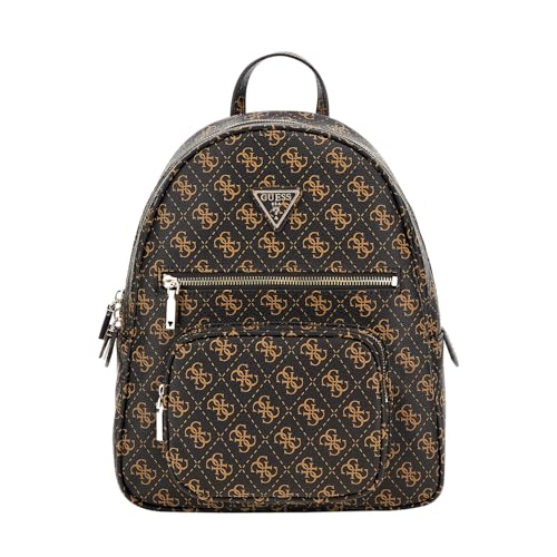 GUESS Damen Rucksack Eco Elements Brown Logo von GUESS
