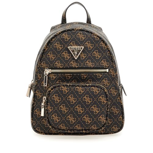 GUESS Damen Rucksack Eco Elements Brown Logo von GUESS