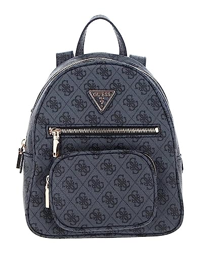 GUESS Damen Rucksack Eco Elements Coal Logo von GUESS