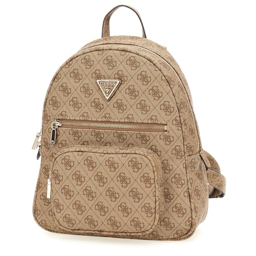 GUESS Damen Rucksack Eco Elements Latte Logo von GUESS