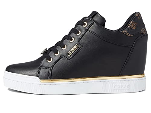 GUESS Damen Schneller Sneaker, Schwarz, 38 EU von GUESS