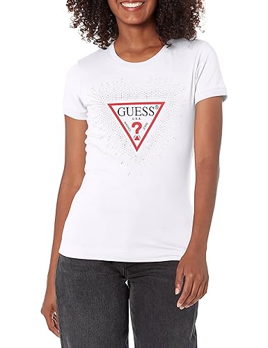 GUESS Damen Shirt weiß XL von GUESS