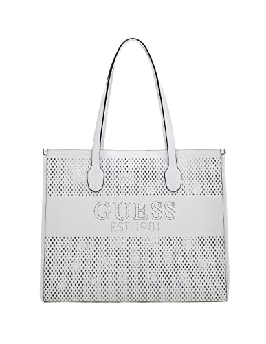 GUESS Katey Perf Tote White von GUESS