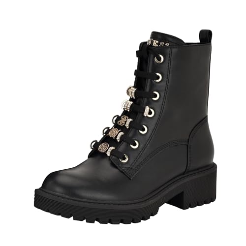 GUESS Damen Sionaa Stiefelette, Schwarz 001, 37.5 EU GUESS Damen Sionaa Stiefelette, Schwarz 001, 37.5 EU von GUESS
