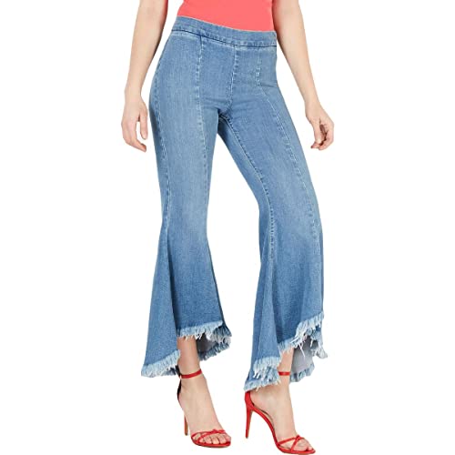 GUESS Damen Sofia 1981 High Rise Skinny Fit Flare Leg Jeans, 27 von GUESS