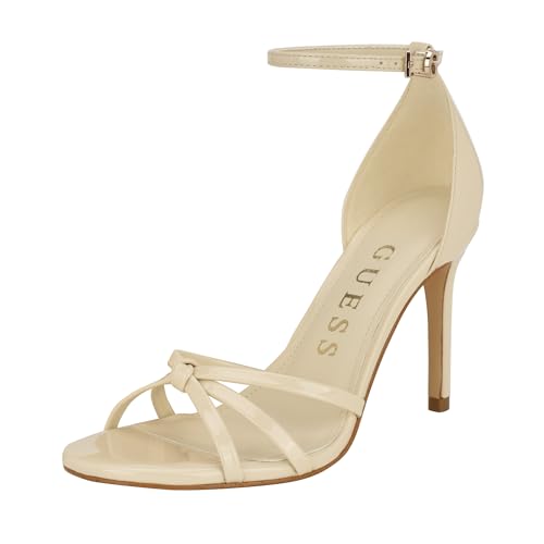 GUESS Damen Spring Sandale mit Absatz, Ivory Patent 150, 40 EU GUESS Damen Spring Sandale mit Absatz, Ivory Patent 150, 40 EU von GUESS