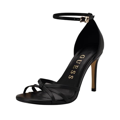 GUESS Damen Spring Sandale mit Absatz, Schwarz 002, 42 EU von GUESS