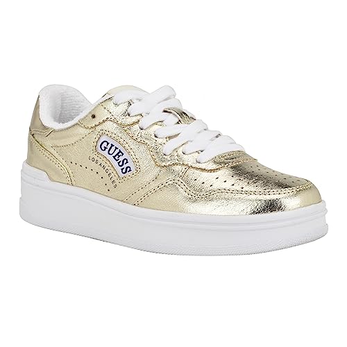 GUESS Damen Sybela Sneaker, Gold 710, 40 EU von GUESS