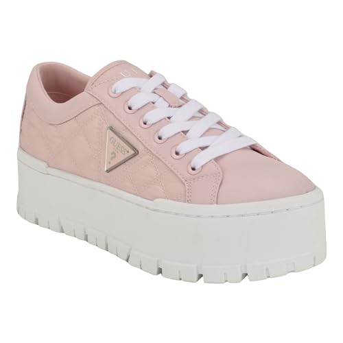 GUESS Damen Tesie Sneaker, Hellrosa 680, 36 EU von GUESS