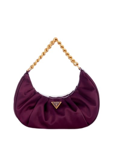 GUESS Damen Tori TOP Zip Shoulde Schultertasche, Rotwein GUESS Damen Tori TOP Zip Shoulde Schultertasche, Rotwein von GUESS