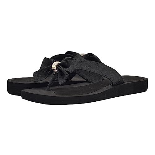 GUESS Damen Tuta Flipflop, Schwarz, 36.5 EU von GUESS