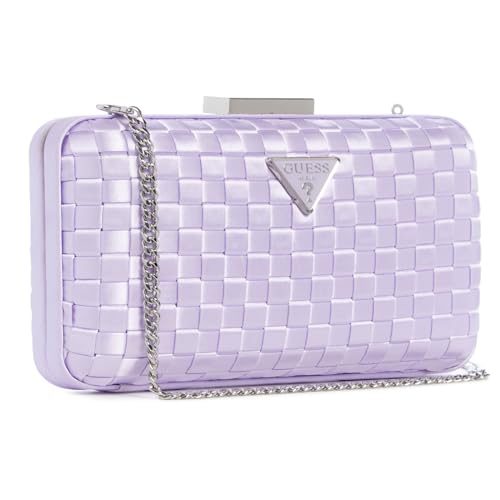 GUESS Damen Twiller Minaudiere, Clutch, Crossbody, Abend, Lavendel von GUESS