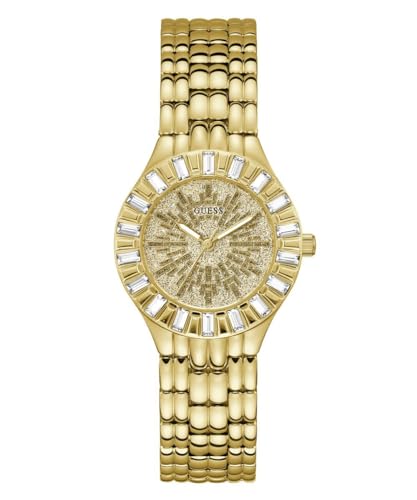 GUESS Damen-Armbanduhr Firework Goldfarben GW0602L2 von GUESS