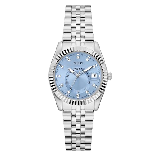 GUESS Damen Uhr Armbanduhr JADA GW0936L1 Edelstahl Silber GUESS Damen Uhr Armbanduhr JADA GW0936L1 Edelstahl Silber von GUESS