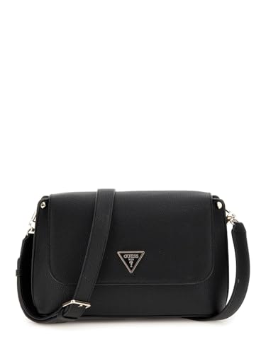 GUESS Meridian Flap Crossbody Bag Black von GUESS