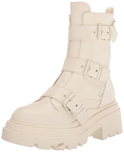 GUESS Damen Valicia Stiefelette, elfenbeinfarben, 40 EU von GUESS