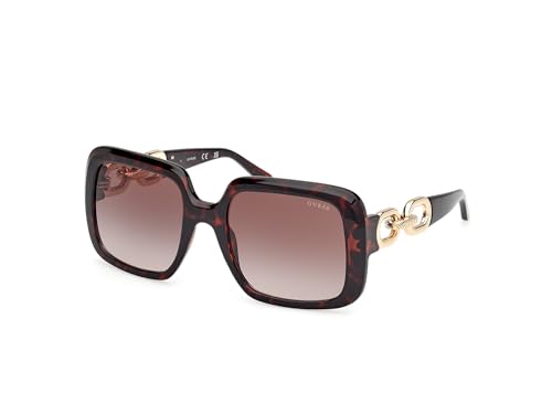 GUESS Unisex GU00161 Sonnenbrille, Dark Havana, 56 von GUESS