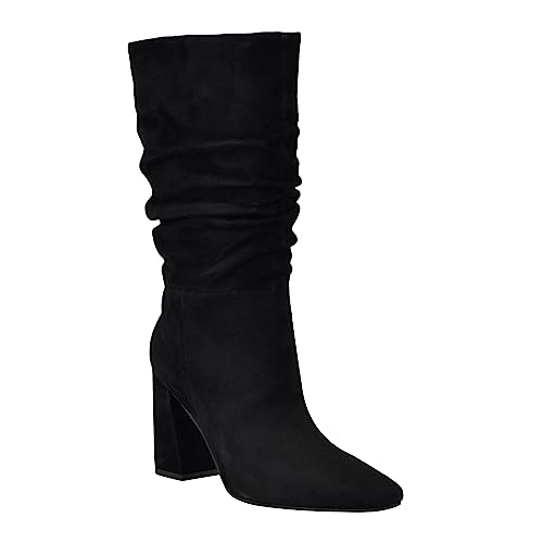 Guess Damen Yeppy Mode-Stiefel, Black Suede 001, 39.5 EU Guess Damen Yeppy Mode-Stiefel, Black Suede 001, 39.5 EU von Guess