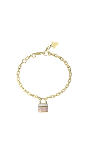 GUESS Damenring 4G Tiny Pearly Goldfarben JUBR05522JWYG52 Ringgröße 52/16,6 von GUESS