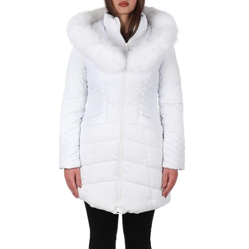 GUESS Daunenjacke New Oxana W4BL61 WGLZ0, Pure White, M von GUESS