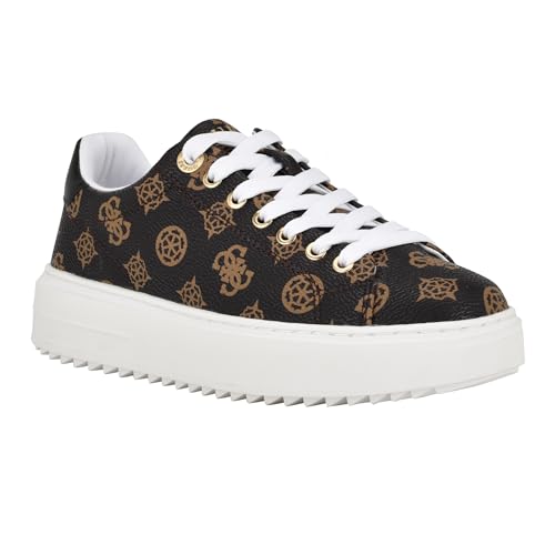GUESS Denesa Sneaker für Damen, Mittelbraun, 41 EU von GUESS