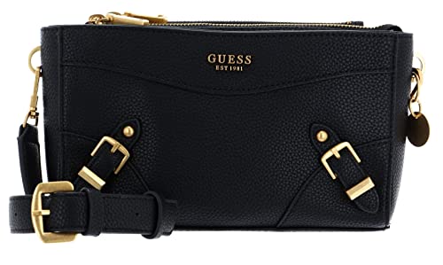 GUESS Didi Mini Double Compartment Top Zip Black von GUESS