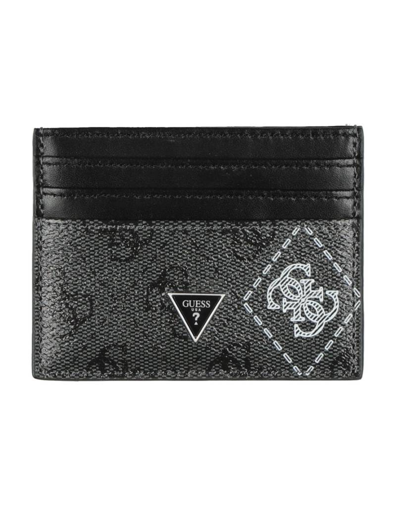 GUESS Dokumentenetui Herren Schwarz von GUESS