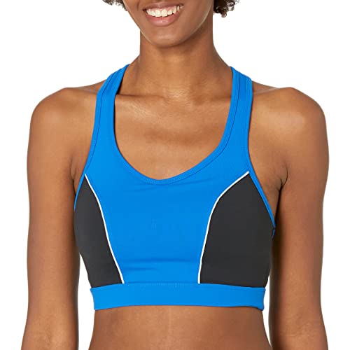 GUESS Doreen Sport-BH für Damen, ärmellos, Helles Zaffre, Medium von GUESS