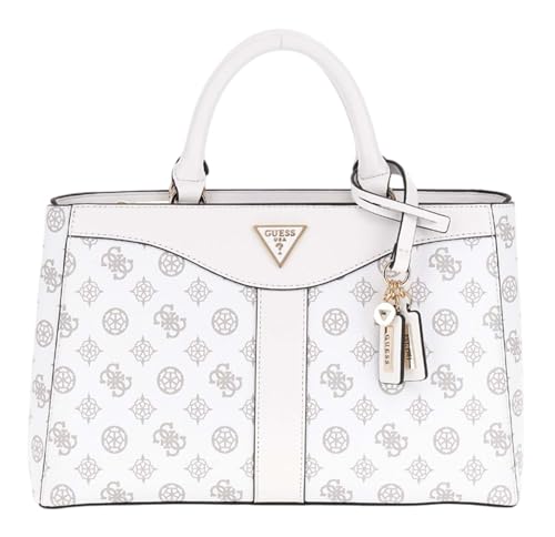 GUESS Dorys Luxury Satchel White Logo von GUESS