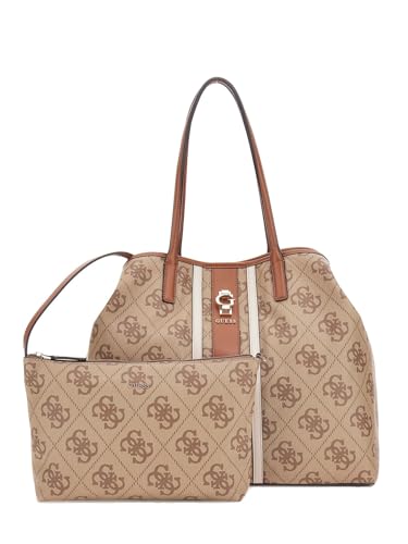 GUESS ERENIA GIRLFRIEND SATCHEL, COLOR CLO - COAL LOGO CLO - COAL LOGO ONE SIZE, Ltl Latte Logo, Einheitsgröße von GUESS
