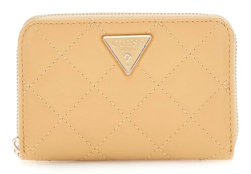 GUESS Eco Carly SLG Medium Zip Around Wallet Beige GUESS Eco Carly SLG Medium Zip Around Wallet Beige von GUESS