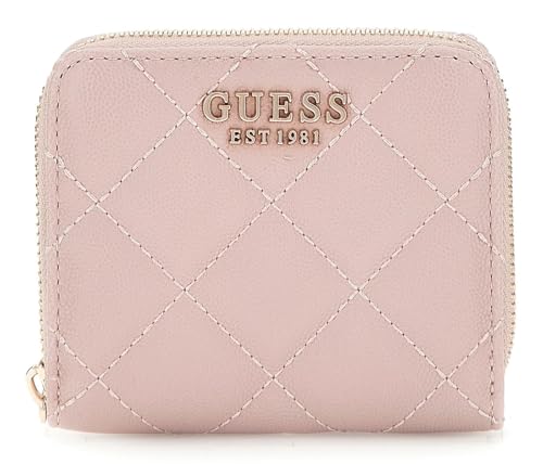 GUESS Eco Carly SLG Small Zip Around Wallet Mauve von GUESS