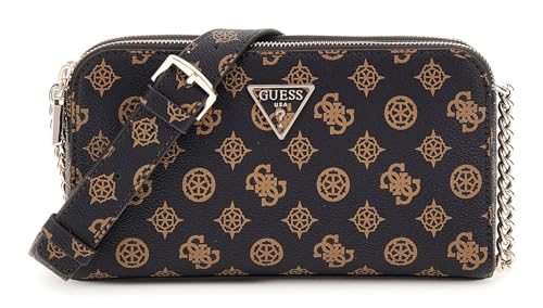 GUESS Eco Erica Status Crossbody Mocha Logo von GUESS