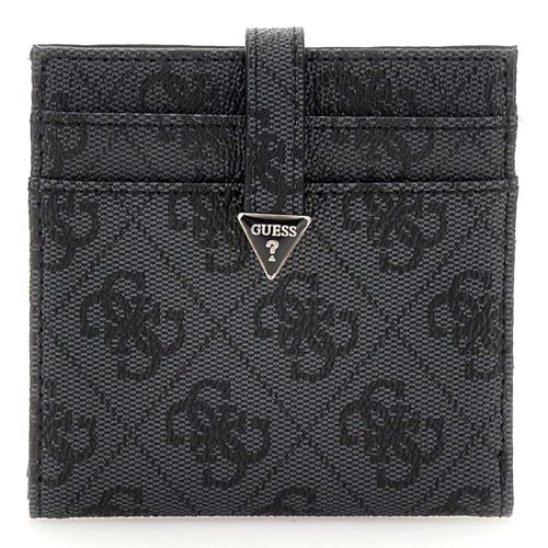 GUESS Eco Erica Tab Card Case Coal Logo GUESS Eco Erica Tab Card Case Coal Logo von GUESS