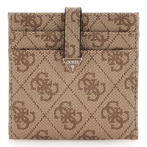 GUESS Eco Erica Tab Card Case Latte Logo GUESS Eco Erica Tab Card Case Latte Logo von GUESS