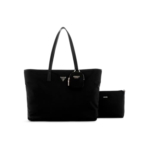 GUESS Eco Gemma Large Tech Tote Bag Black von GUESS