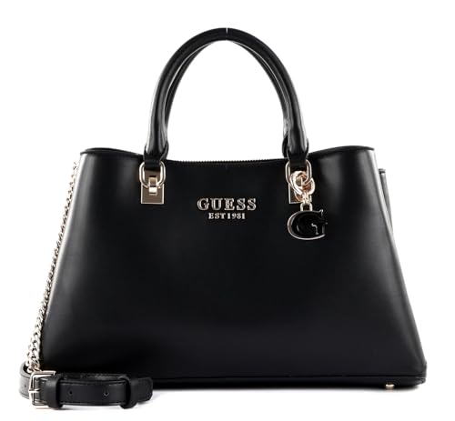 Guess Eliette Girlfriend Satchel Black von GUESS