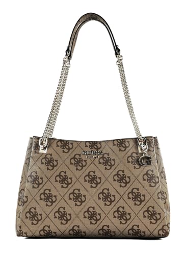 GUESS Eliette Logo Girlfriend Carryall Latte Logo GUESS Eliette Logo Girlfriend Carryall Latte Logo von GUESS