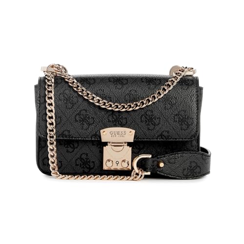 GUESS Eliette Logo Mini Convertible XBody Flap Coal Logo von GUESS