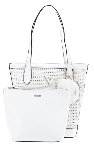 GUESS Emelda Tote Bag White von GUESS