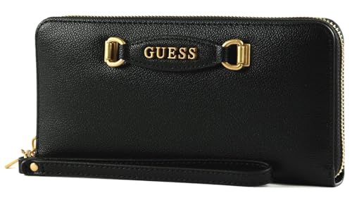 GUESS Emera Zip Around Wallet L Black von GUESS