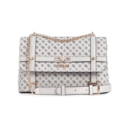 GUESS Emilee Convertible Crossbody Flap Stone Logo von GUESS