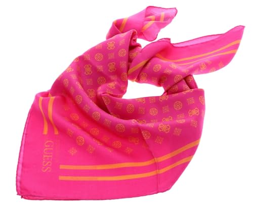 GUESS Emiliee Scarf Fuchsia Logo von GUESS