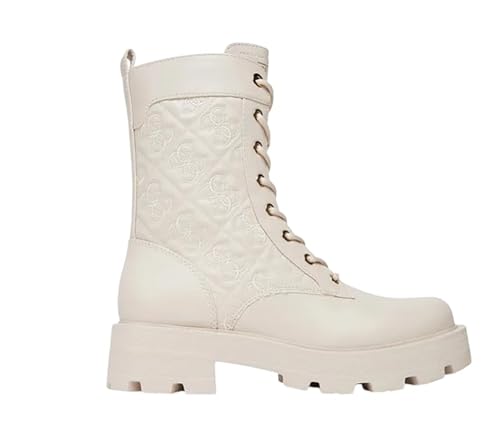 GUESS FLTYAN ELE10 Damen-Stiefeletten, Weiß, 41 EU von GUESS